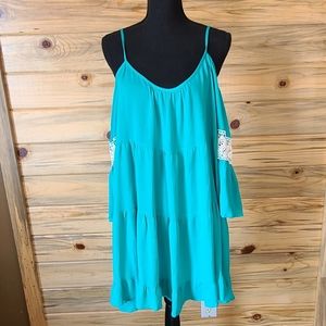 Gibiu Ladies Cold Shoulder Dress Large